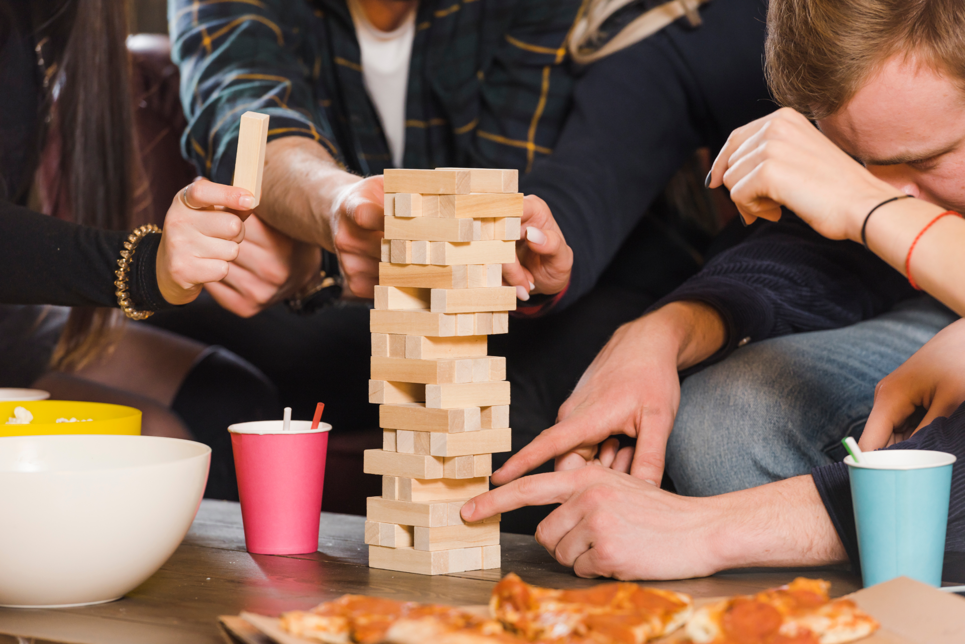 Jeux de société géants – Puissance 4, Jenga, Échecs