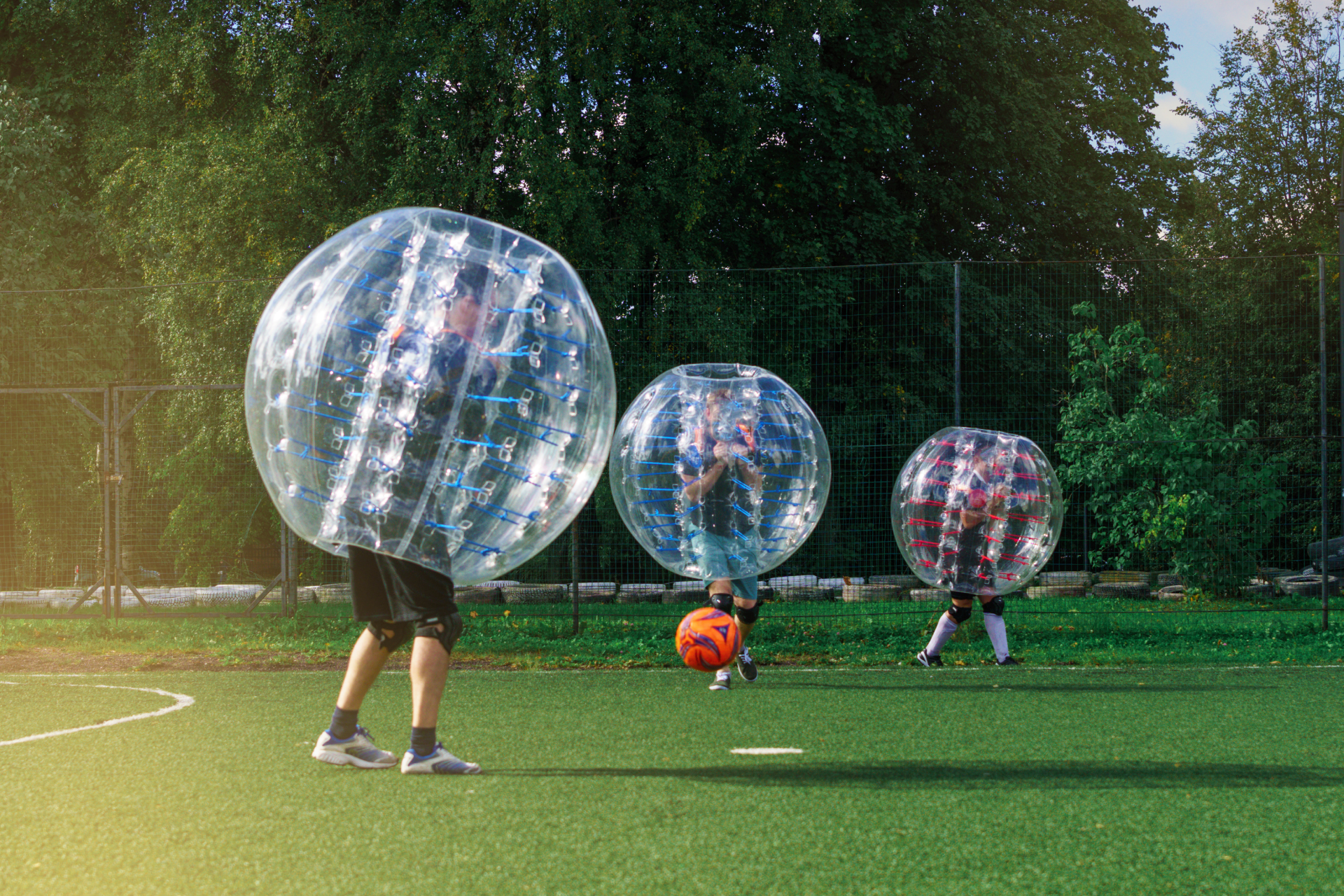 Bubble Foot / Bumper Ball pour team building