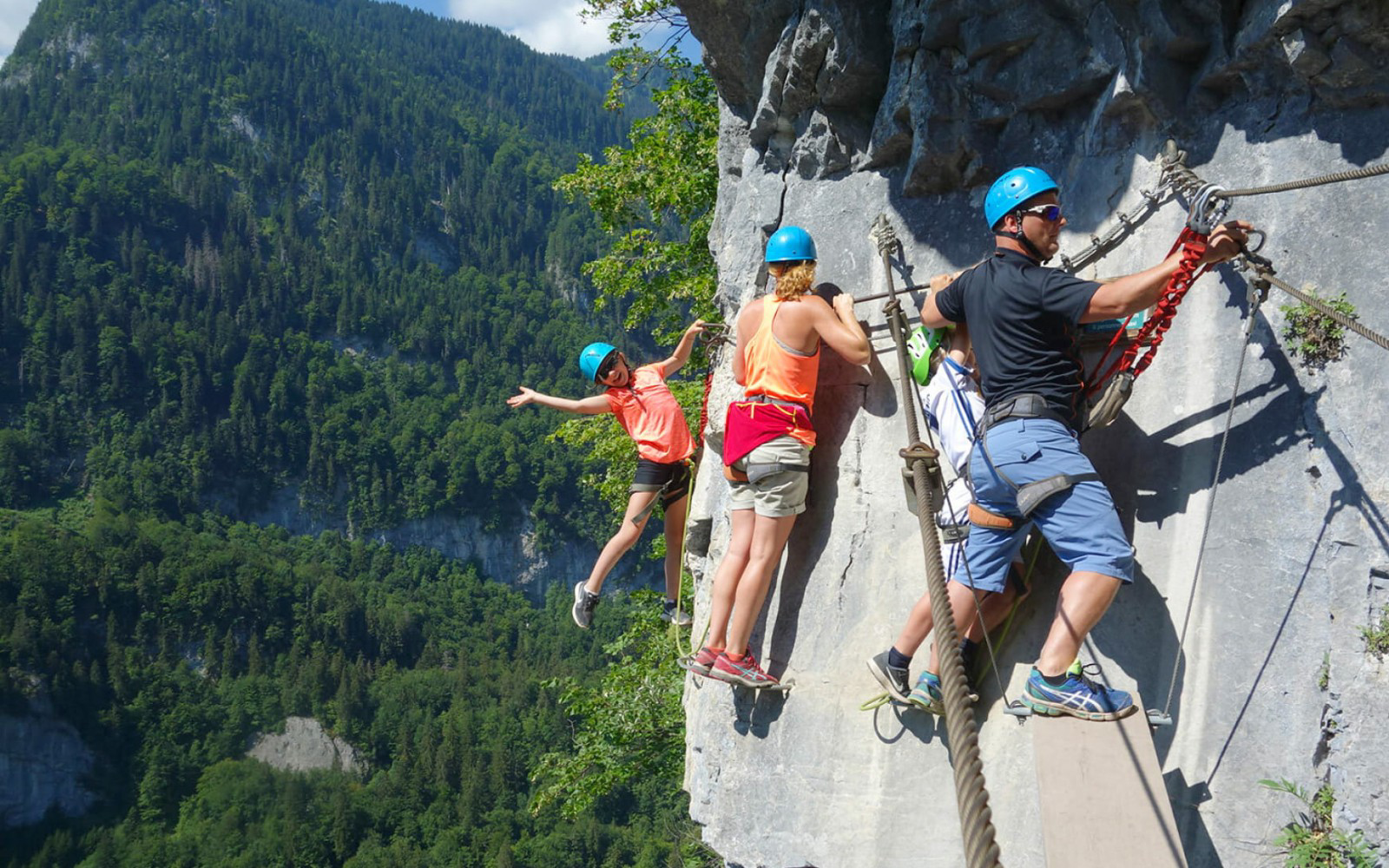 Escalade & Via Ferrata pour team building